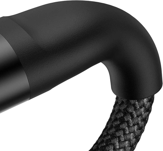 Kabel Baseus Flash Series 2 One-for-three Fast Charging Cable Type-C to M+L+C 100 W 1.5 m Black (CASS030201) - obraz 3