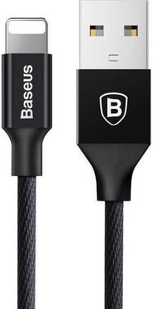 Кабель Baseus Yiven Cable for Lightning 1.2 м Black (CALYW-01) - зображення 2