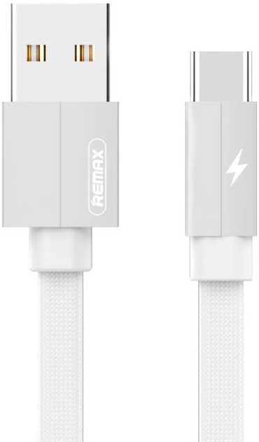 Kabel Remax Kerolla Type-C Data/Charge 1 m White (RC-094a 1M white) - obraz 1