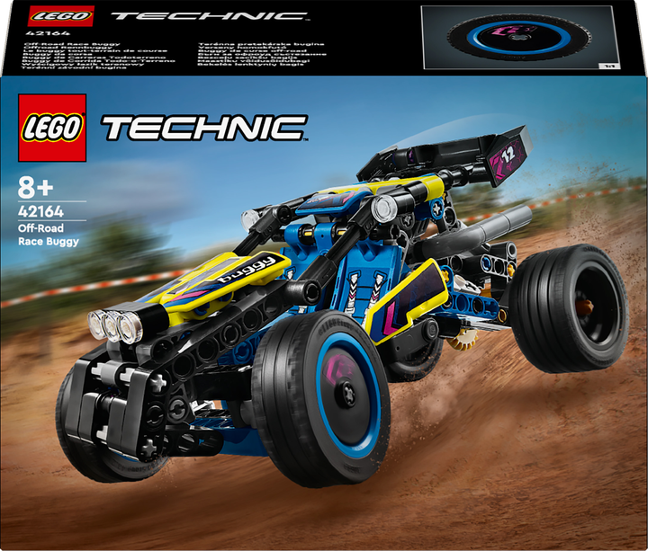 Zestaw klocków Lego Technic Buggy - pojazd terenowy do wyścigów 219 elementów (42164) - obraz 1