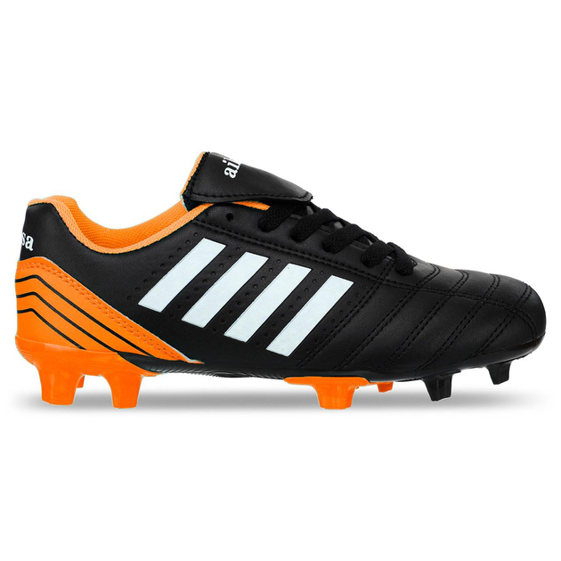 Бутсы футбольные Zelart Aikesa L-10 размер 36 Black-Orange от продавца ...