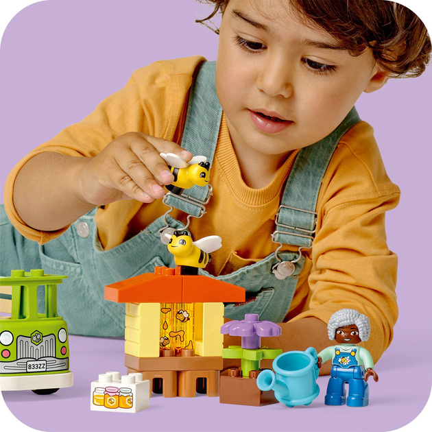 Конструктор LEGO DUPLO Town Догляд за бджолами й вуликами 22 деталей (10419) - зображення 8