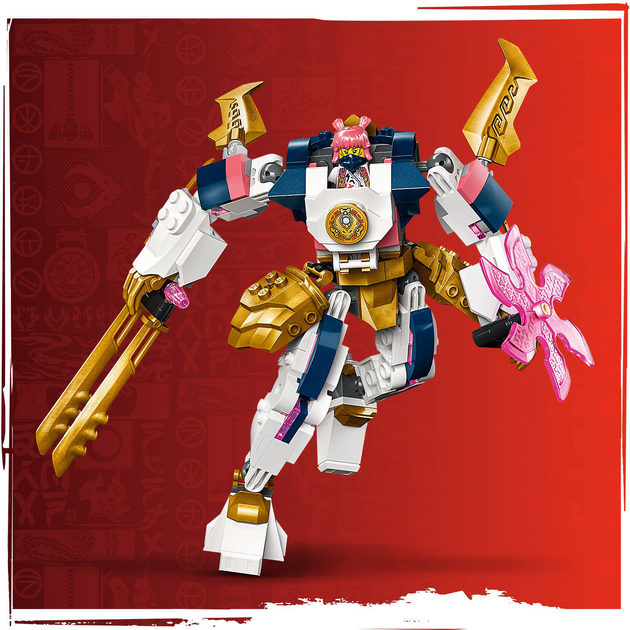 Конструктор LEGO NINJAGO Робот технічної стихії Сори 209 деталей (71807) - зображення 6