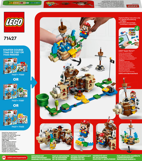 Конструктор LEGO Super Mario Дирижаблі Ларрі та Мортона 1062 елемента (71427) - зображення 2