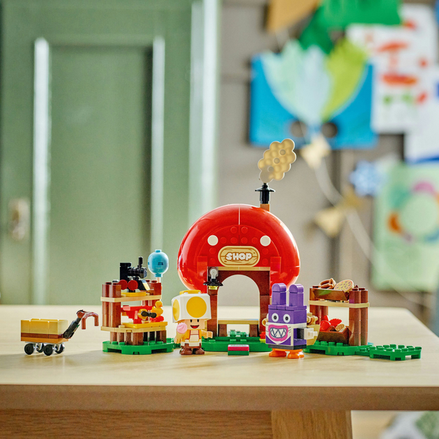 Конструктор LEGO Super Mario Nabbit у крамниці Toad. Додатковий набір 230 деталей (71429) - зображення 5