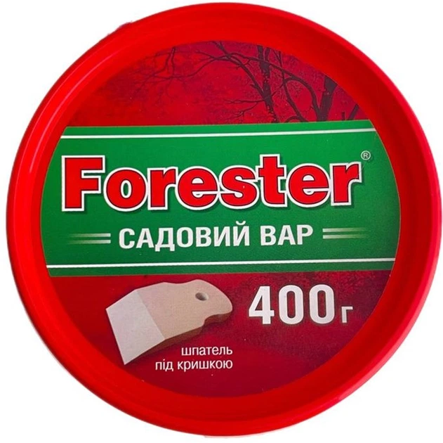 Садовый вар с живицей Forester 400 г (4820072978276) - изображение 4