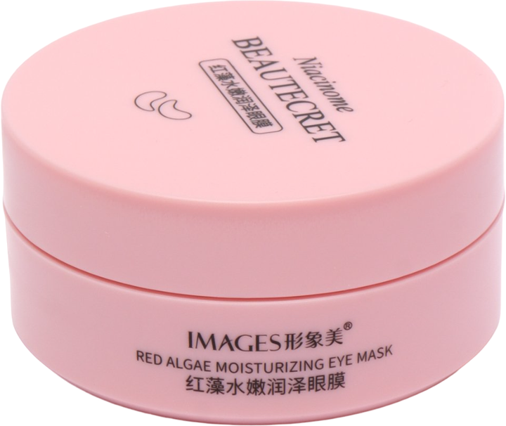 Гидрогелевые патчи для глаз Images Niacinome Red Algae Moisturizing Eye Mask с Экстрактом розы и Ниацинамидом 60 шт (6941349336785/6973098891161) - Фото 1 Гидрогелевые патчи для глаз Images Niacinome Red Algae Moisturizing Eye Mask с Экстрактом розы и Ниацинамидом 60 шт (6941349336785/6973098891161) - изображение 1