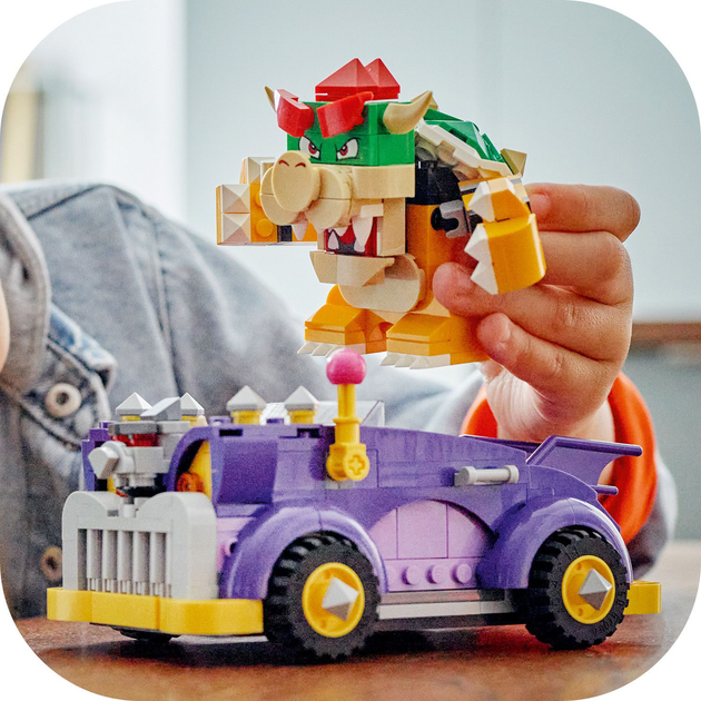 Zestaw klocków LEGO Muscle car Bowser — zestaw rozszerzający 458 elementów (71431) - obraz 6