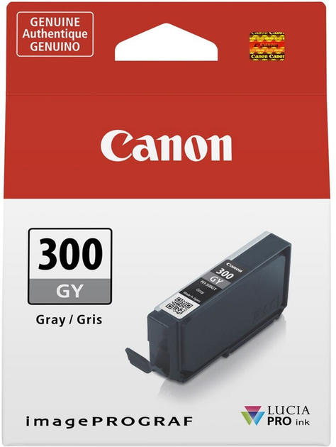 Tusz Canon PFI-300 EUR/OC Gray (4549292159073) - obraz 1