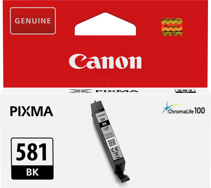 Чорнило Canon CLI-581 Black (4549292087079) - зображення 1