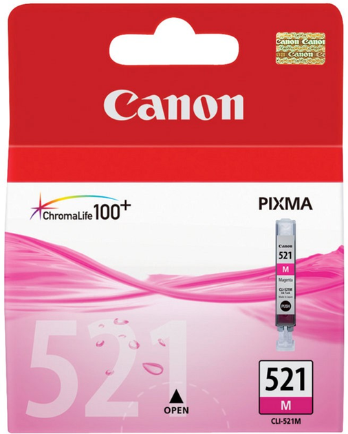 Tusz Canon CLI-521 Magenta (8714574523408) - obraz 1