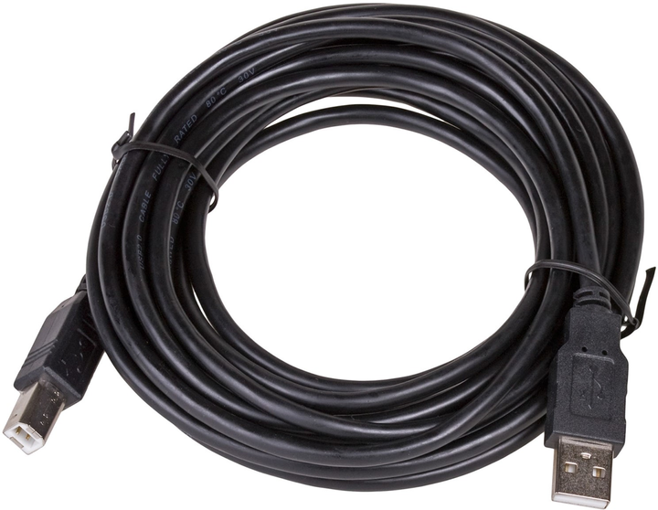 Кабель Akyga USB Type-A - USB Type-B M/M 5 м Black (5901720133298) - зображення 1