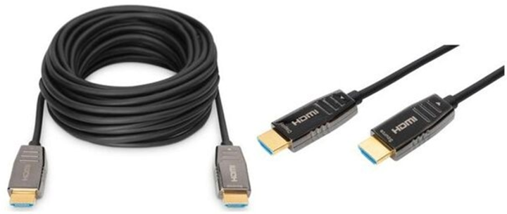Kabel Digitus HDMI A - HDMI A M/M 20 m Black (4016032467052) - obraz 1