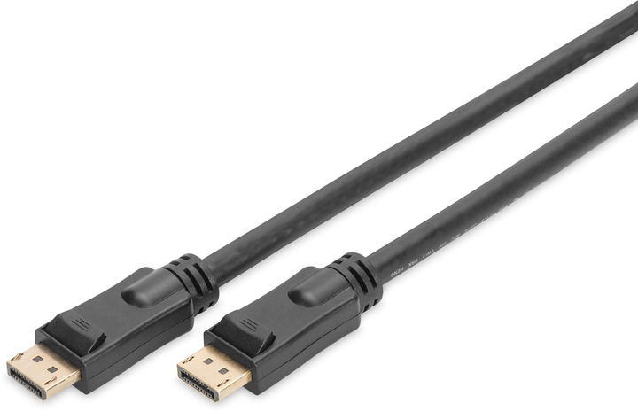 Кабель Digitus DisplayPort - DisplayPort M/M 10 м Black (4016032433699) - зображення 1