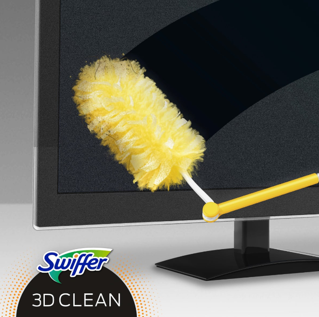 Запаски до швабри 3D Clean Swiffer 360° Duster , 5 шт, Німеччина - изображение 6