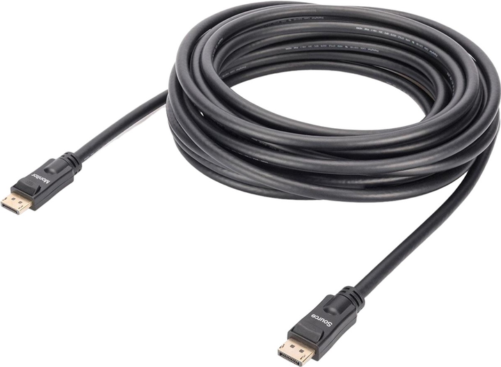 Kabel Delock DisplayPort M/M 3 m Black (4043619827725) - obraz 1