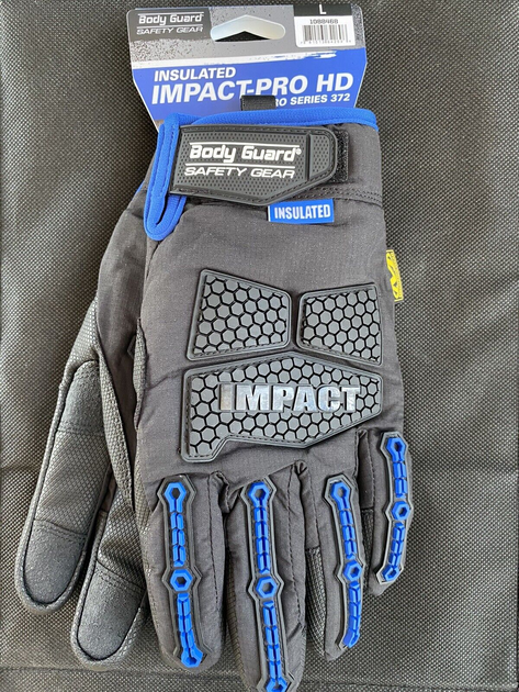 Тактические перчатки Mechanix Wear Body Guard Impact Pro HD Series 372 L - изображение 1