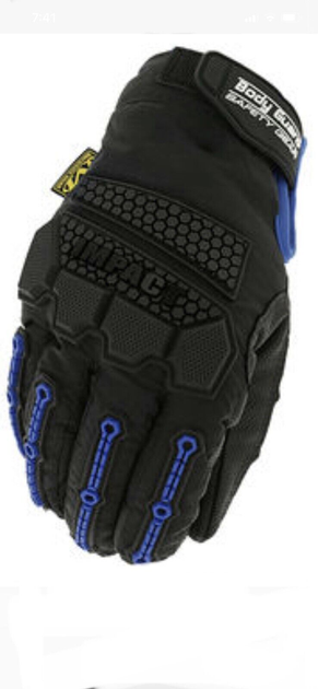 Тактические перчатки Mechanix Wear Body Guard Impact Pro HD Series 372 L - изображение 2