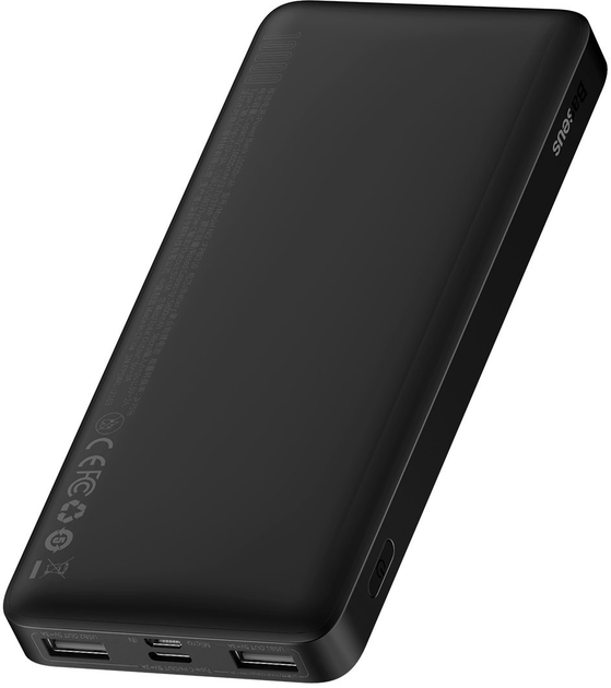Powerbank Baseus Bipow Overseas 10000 mAh 15 W Black (PPBD050001) - obraz 3