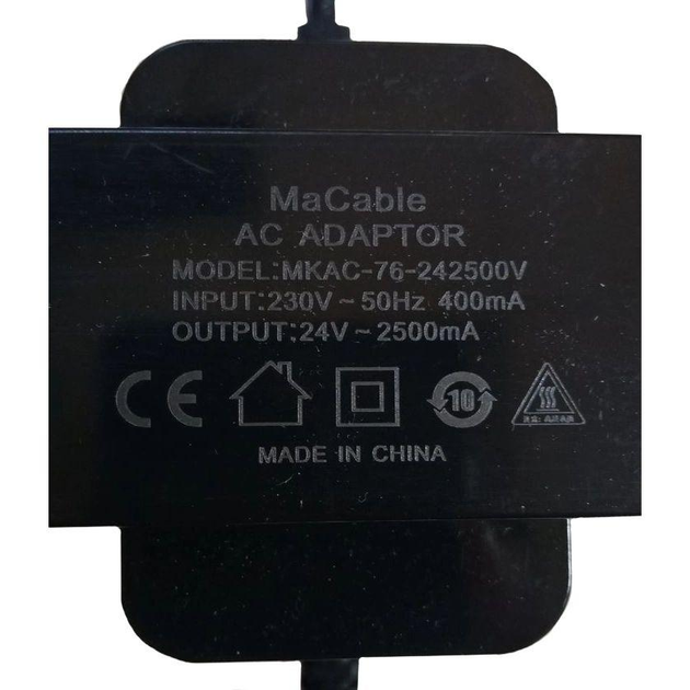 Блок живлення Hikvision MKAC-76-242500V, AC24V2.5A - изображение 1