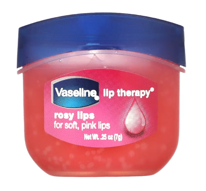 Бальзам для губ рожевий відтінок Vaseline (Lip Therapy Rosy Lip Balm) 7 г - зображення 3