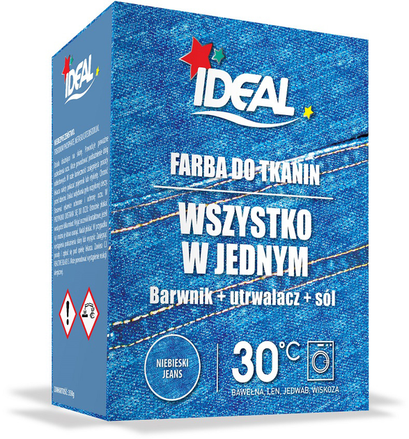 Краска для ткани Ideal All in One Голубые джинсы 350 г (3045206158251 ...