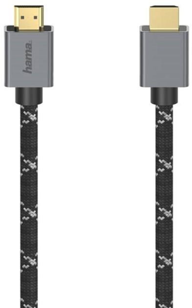 Kabel Hama HDMI M/M 2 m Black (4047443440907) - obraz 1