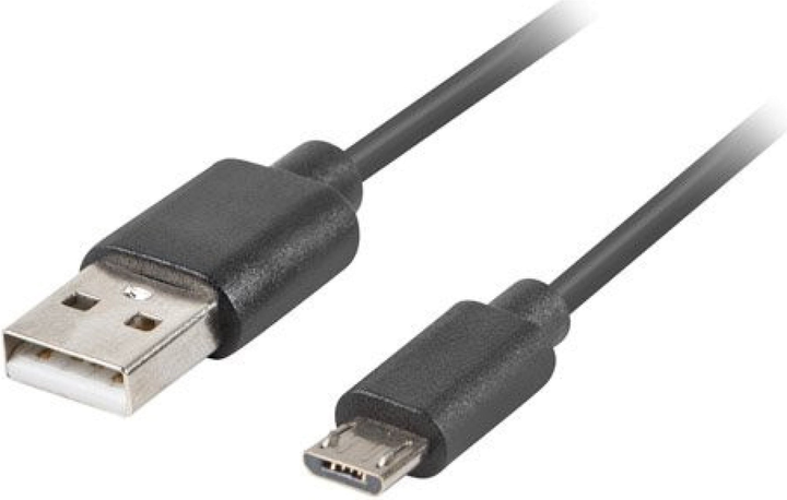 Kabel Lanberg USB Type-A - micro-USB 3.0 M/M 3 m Black (5901969416374) - obraz 1