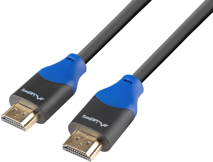 Kabel Lanberg HDMI M/M 1 m Black (5901969434675) - obraz 1