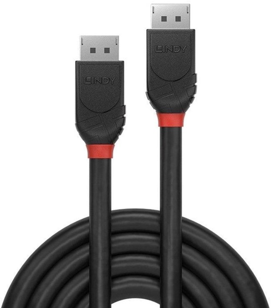 Kabel Lindy DisplayPort 1.2 M/M 2 m Black (4002888364928) - obraz 2
