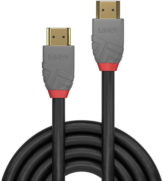 Kabel Lindy Standard HDMI 2.0 M/M 15 m Black (4002888369688) - obraz 1
