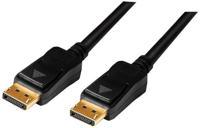 Kabel LogiLink DisplayPort 1.2 M/M 20 m Black (4052792049510) - obraz 1