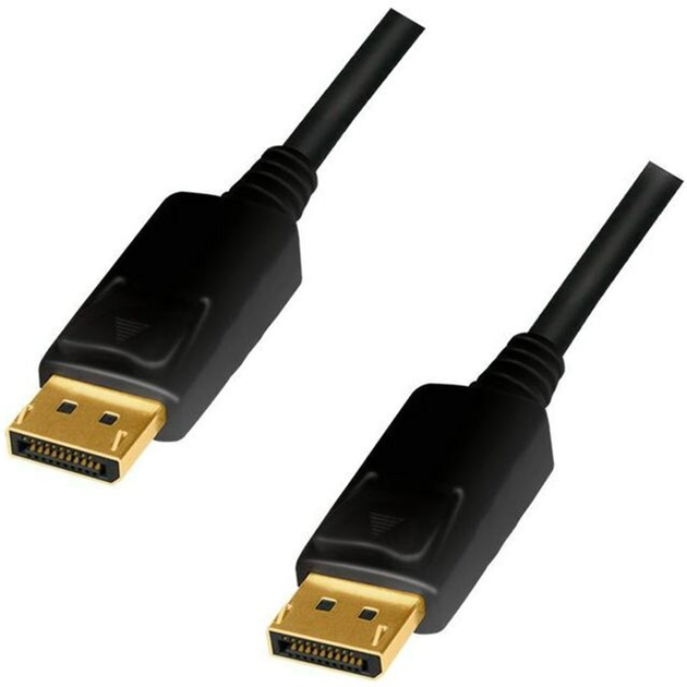 Kabel LogiLink DisplayPort 1.2 M/M 5 m Black (4052792063585) - obraz 1