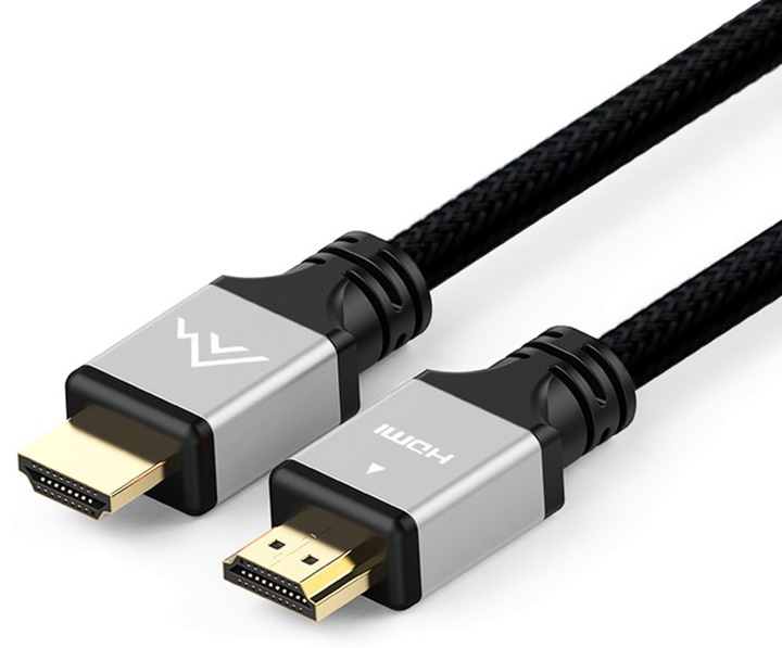 Kabel Montis HDMI - HDMI 4K 3 m Grey (5901811403699) - obraz 2