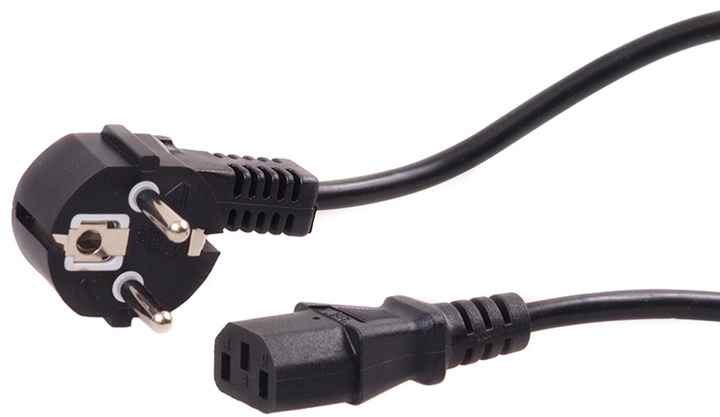 Kabel zasilający Maclean IEC-C13 - Schuko 5 m Black (5902211102366) - obraz 2