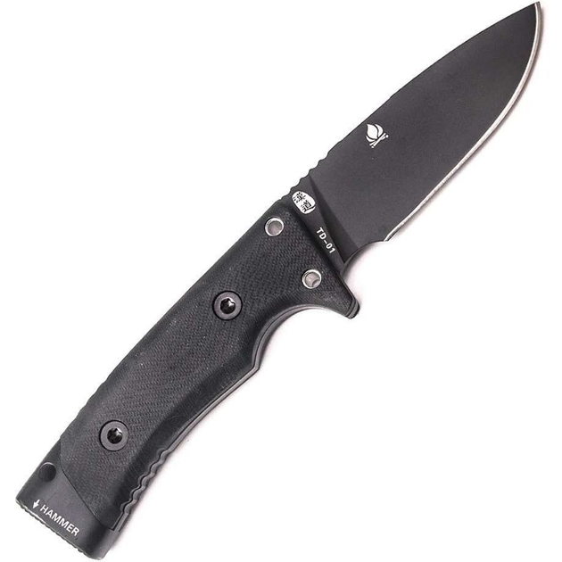 Нож HX Outdoors TD-01, черный - изображение 2