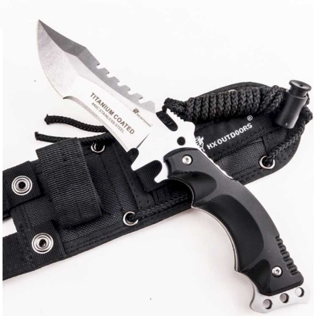 Нож HX Outdoors D-123YS, черный - изображение 2