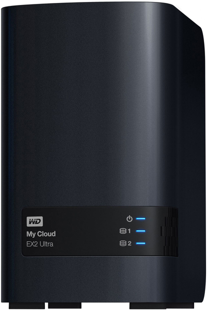 Мережеве сховище Western Digital My Cloud EX2 Ultra 12TB 2x3.5" LAN External (WDBVBZ0120JCH-EESN) - зображення 1