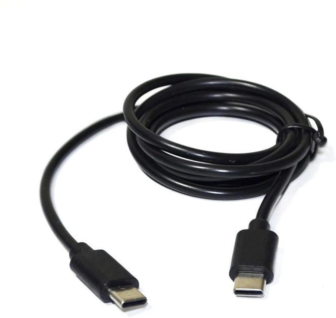 Kabel Vakoss USB Type-C M/M 2 m Black (4718308535952) - obraz 1