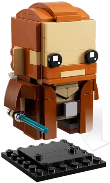 Zestaw klocków LEGO BrickHeadz Obi-Wan Kenobi i Darth Vader 260 elementów (40547) - obraz 5