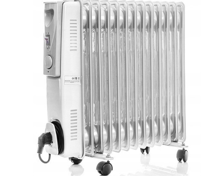 Обігрівач масляний Riwall 2500 W 13 ребер - зображення 2