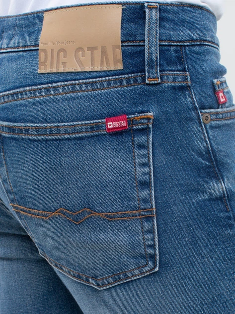 Jeansy slim fit męskie Big Star Terry Slim-331 W36-L36 Niebieskie (5900714675547) - obraz 6