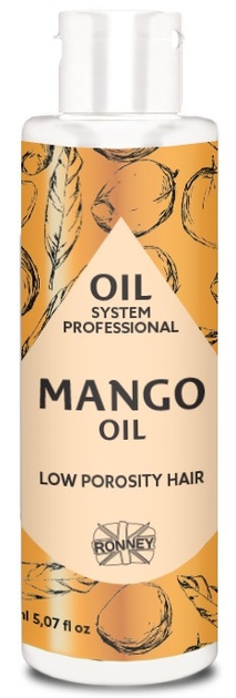 Олійка Ronney Professional Oil System Low Porosity Hair Mango для волосся з низькою пористістю 150 мл (5060589159501) - зображення 1