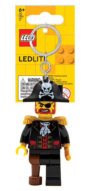 Брелок LEGO Led Captain Brickbeard (4895028531768) - зображення 1