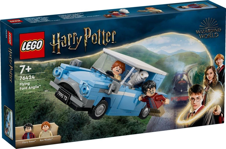 Zestaw klocków Lego Harry Potter Latający Ford Anglia 165 części (76424) - obraz 1