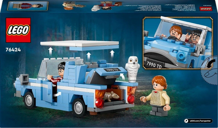 Конструктор LEGO Harry Potter Літаючий Ford Anglia 165 деталей (76424) - зображення 2