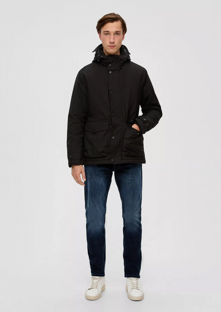 Куртка s.Oliver XXL Чорний 2131972.9999 - изображение 4