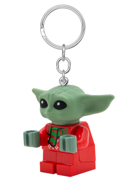 Brelok LEGO Led Star Wars Baby Yoda Ugly Sweater (4895028533694) - obraz 2