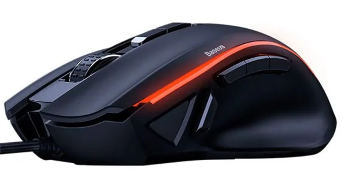 Мышь Baseus Gamo 9 (GMGM01-01) Black USB - изображение 3