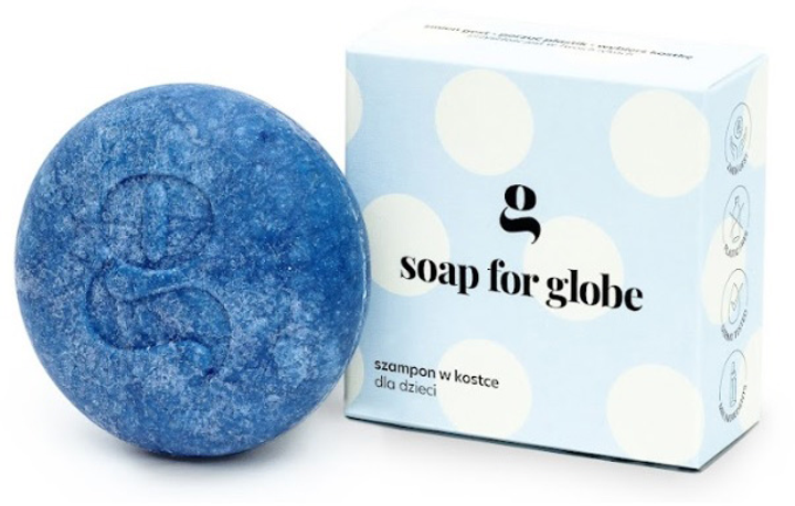 Szampon Soap for Globe dla dzieci małych i dużych Easy Hair Care 80 g (5904261331062) - obraz 1